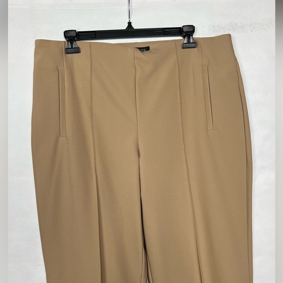 RAchel Zoe Tan Dress Pants high waisted size 14 - Picture 2 of 10